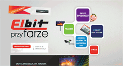 Desktop Screenshot of elbit.net.pl